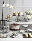 Michael Aram White Orchid Glass Snack Dish