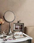 Michael Aram White Orchid Vanity Mirror