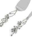 Michael Aram White Orchid Wedding Cake Knife & Server Set