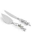 Michael Aram White Orchid Wedding Cake Knife & Server Set