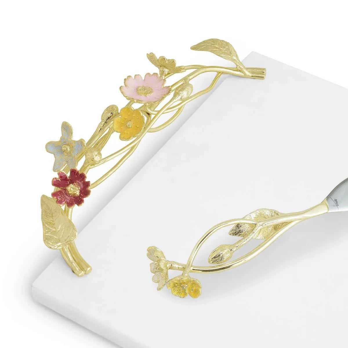 Michael Aram Wildflowers Cheeseboard with Knife