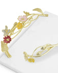Michael Aram Wildflowers Cheeseboard with Knife