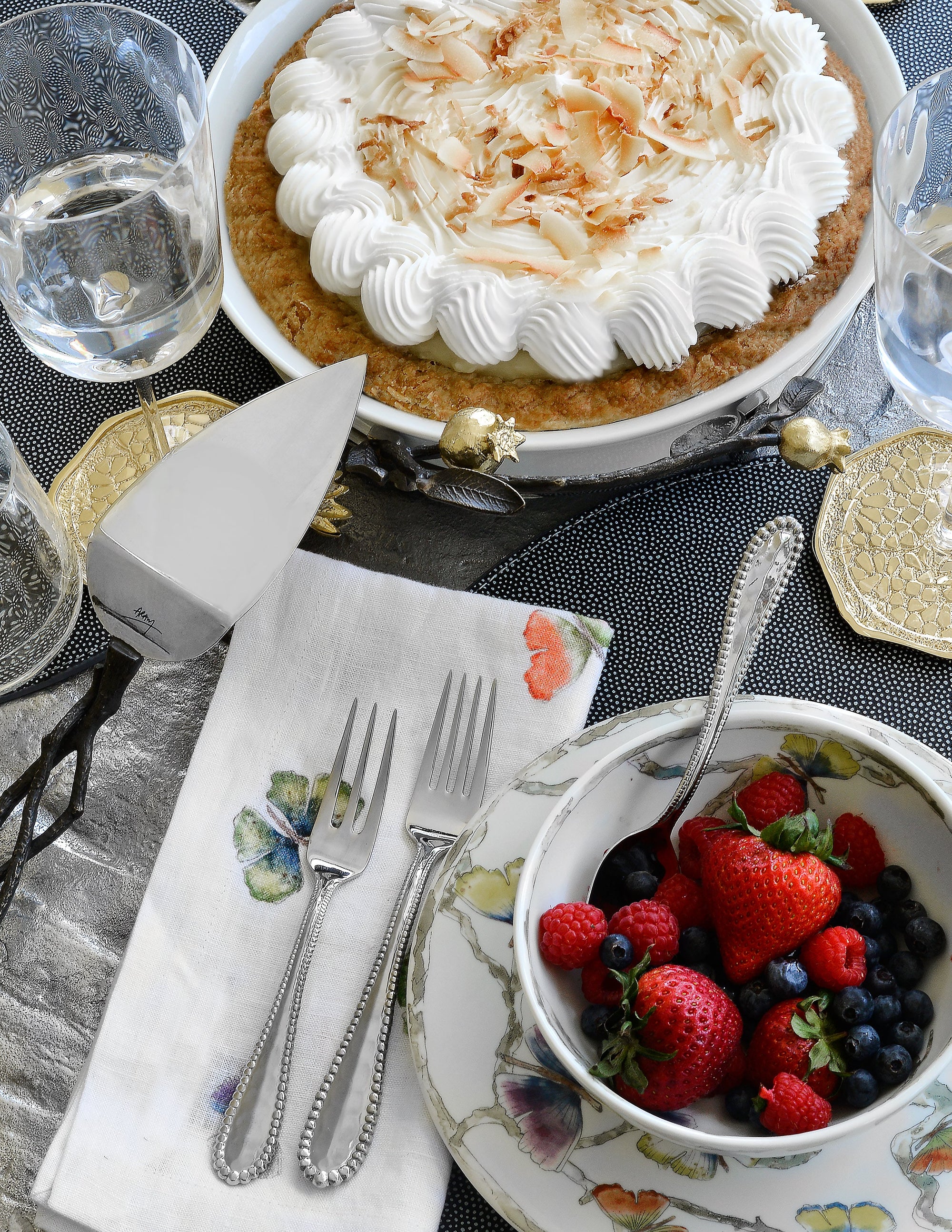 Dreamy Homemade Coconut Cream Pie - Michael Aram