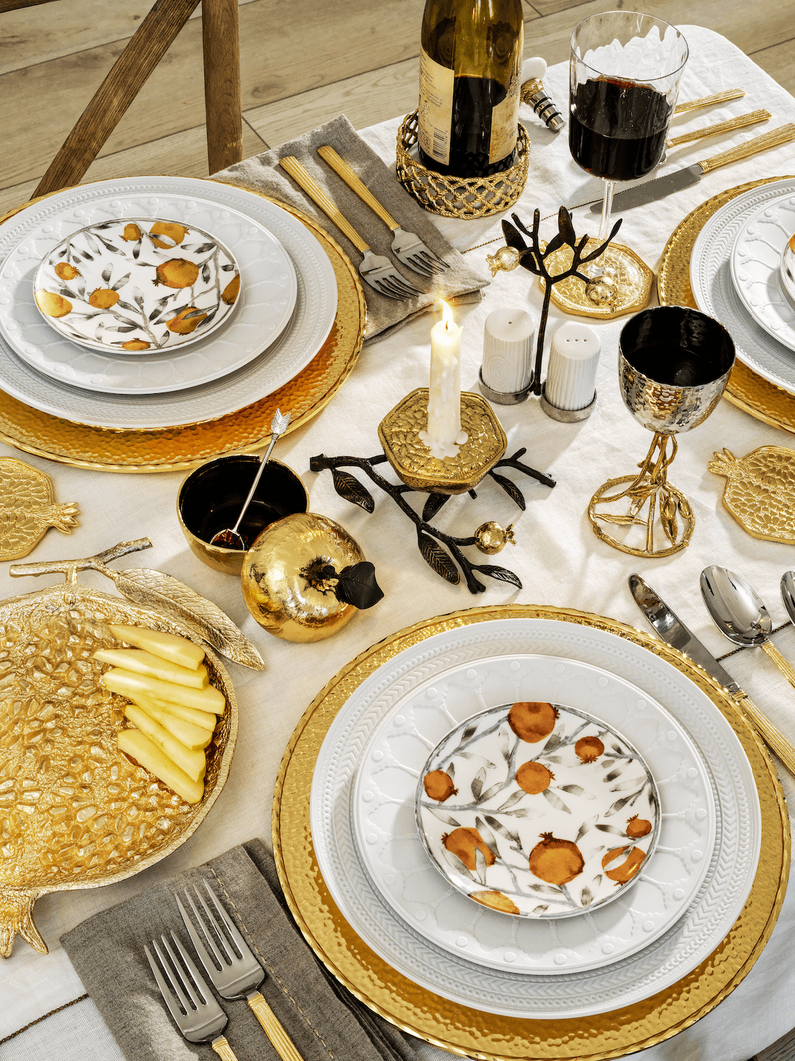 Holiday Inspiration: Best Tabletop Decor For Rosh Hashanah - Michael Aram