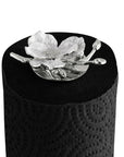 Silver Orchid Paper Towel Holder