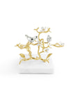 Lovebirds Silver & Gold  Decorative Object