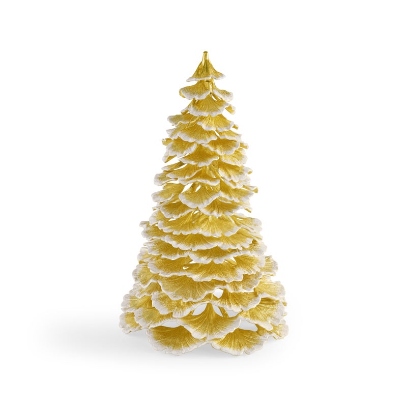 Ginkgo Gold Frost Christmas Tree