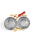 Cardinal Double Bowl