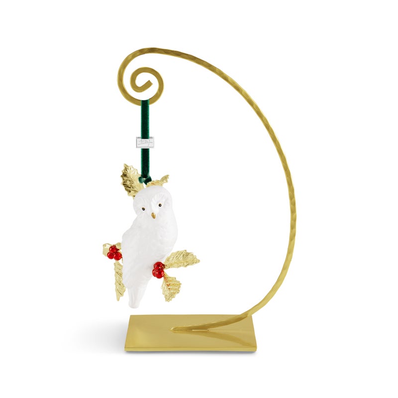 Snow Owl Ornament