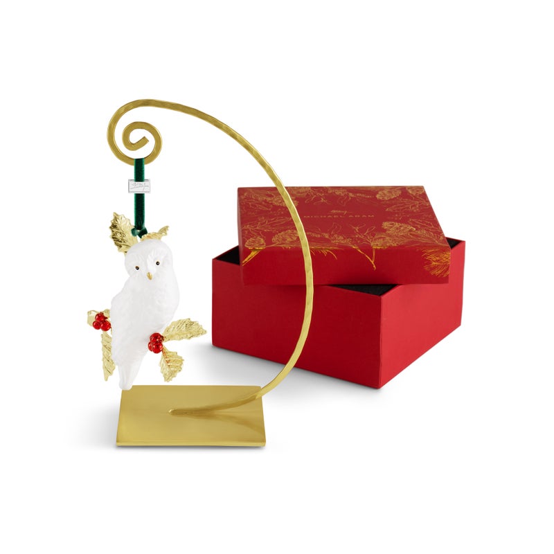 Snow Owl Ornament