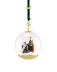 Santa by the Fireplace Ornament