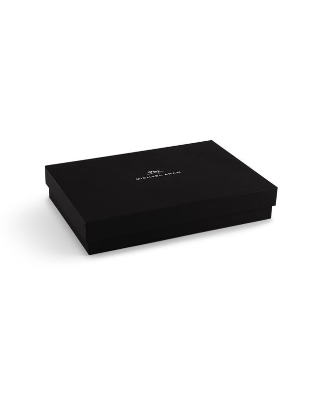 Reflective Gift Set - Napkin Rings and Napkins S/4