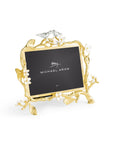 Lovebirds Silver & Gold 4 x 6 Frame