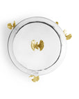 Butterfly Ginkgo Luxe Cake Stand with Dome