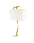 Palm Table Lamp - Marble