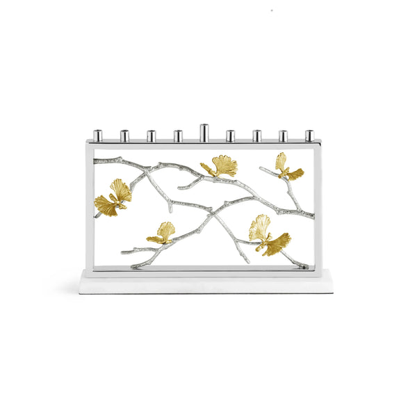 Butterfly Ginkgo Luxe Menorah