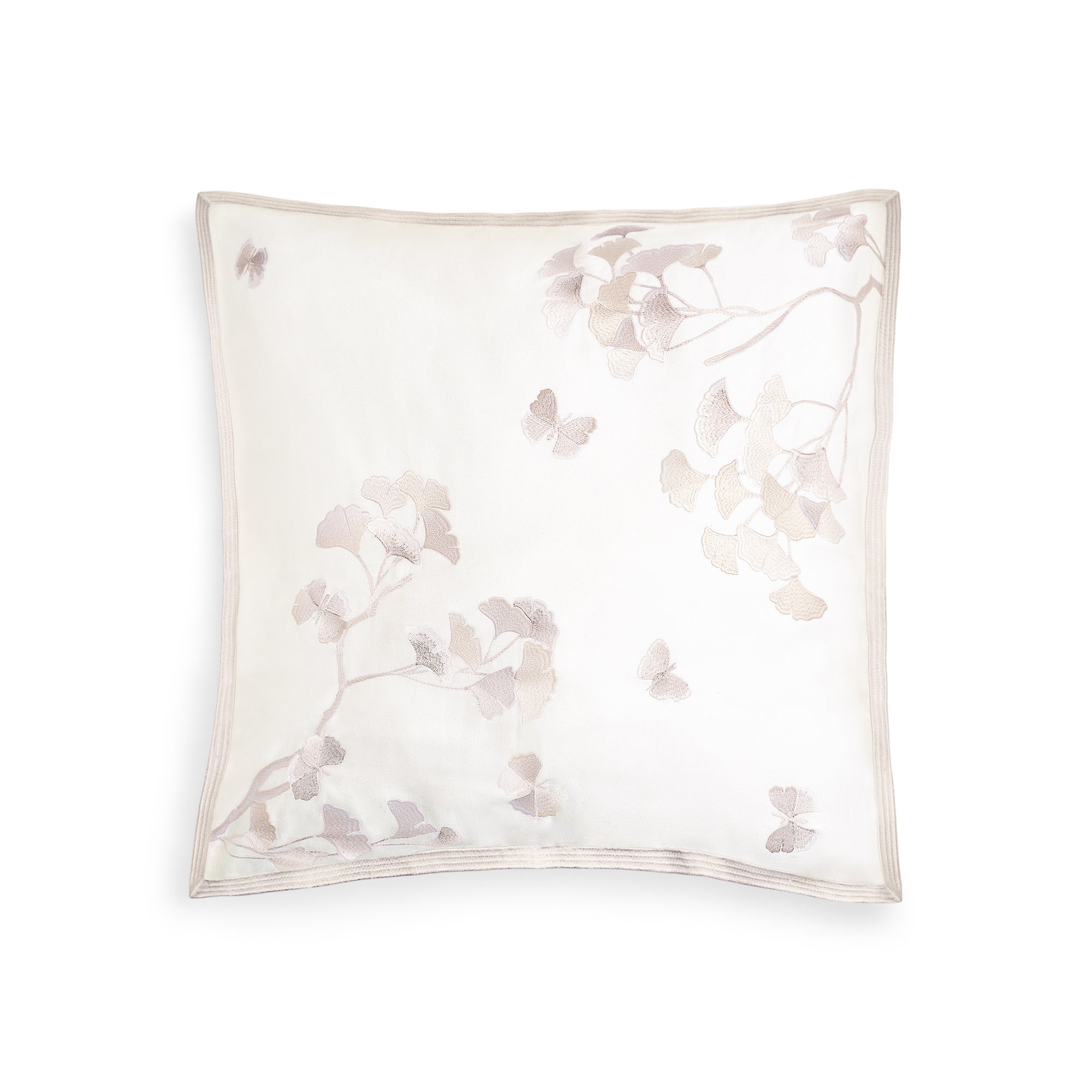 BUTTERFLY GINGKO GOLD EURO SHAM