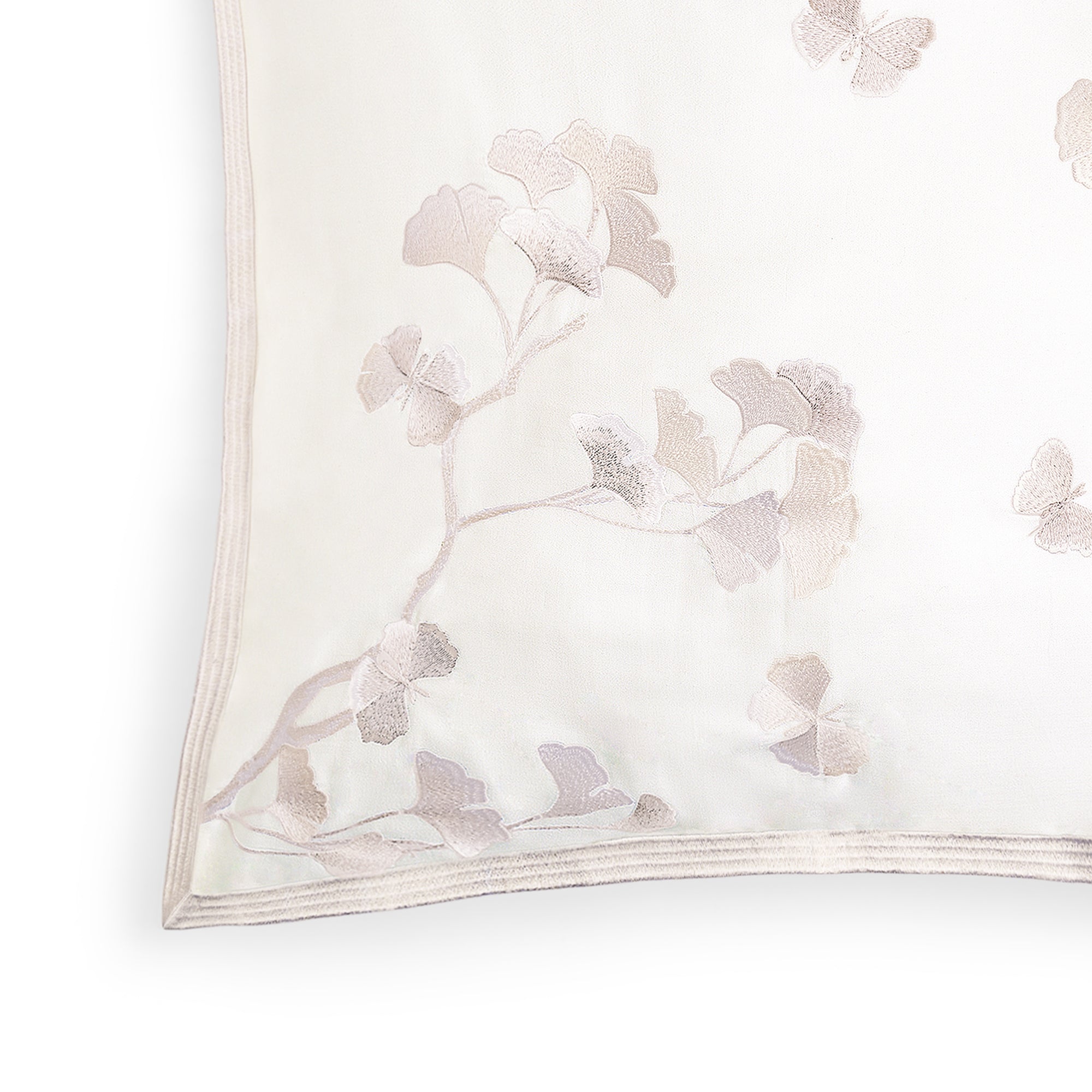 BUTTERFLY GINGKO GOLD EURO SHAM