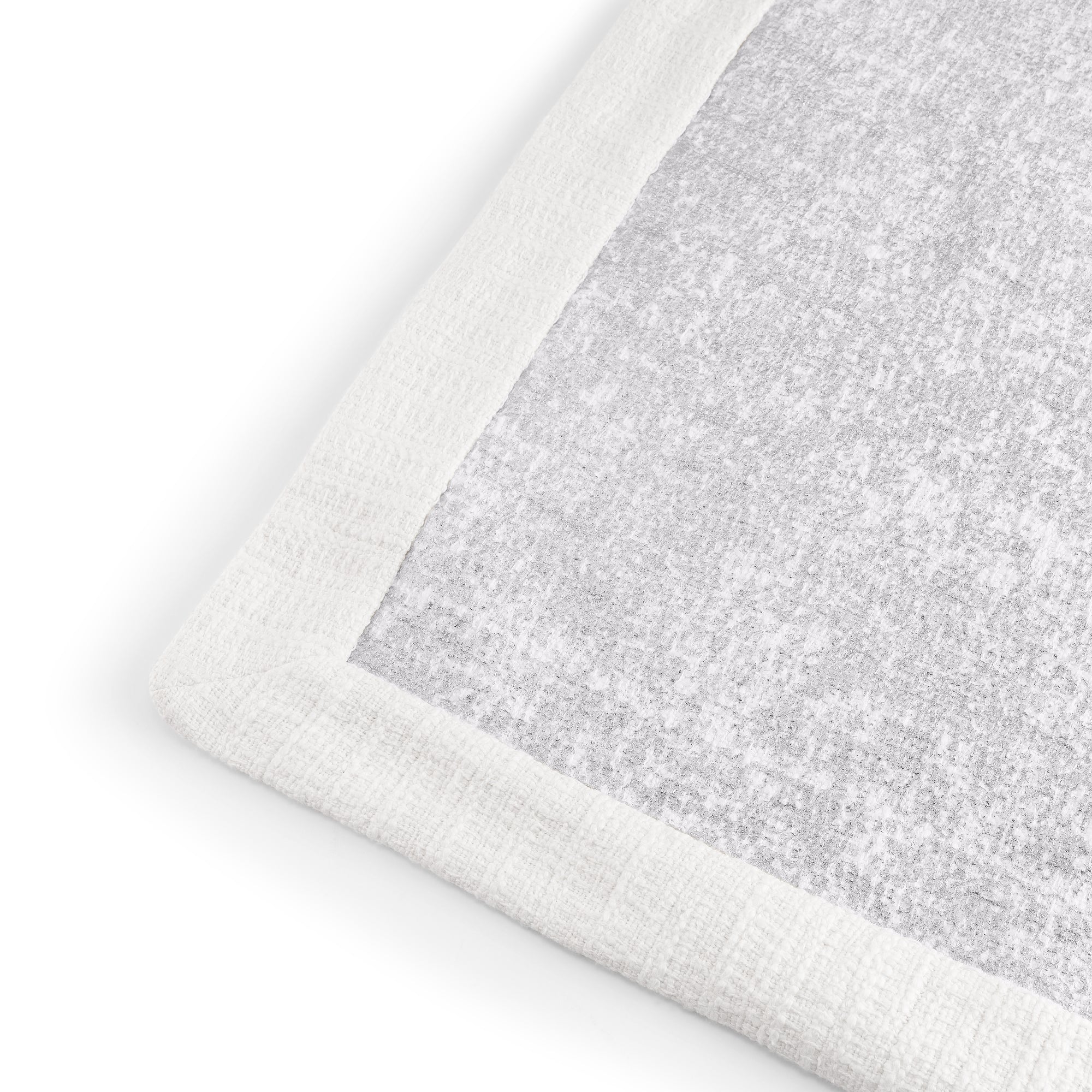 FOILED BED SCARF SILVER