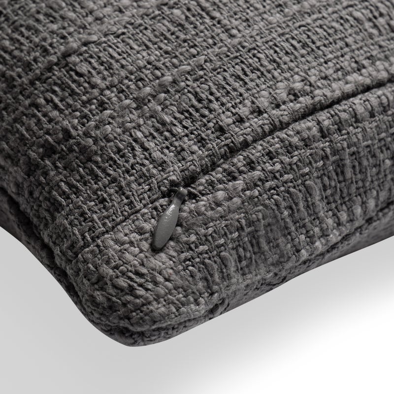 Michael Aram After The Storm Dec Pillow Charcoal and Silver