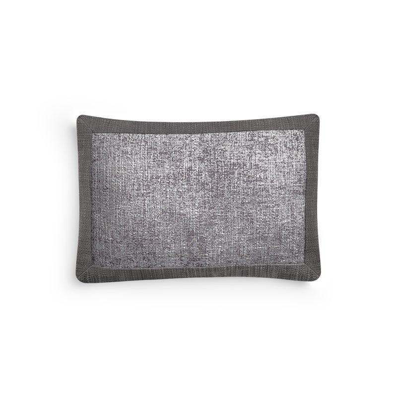 Michael Aram After The Storm Dec Pillow Charcoal and Silver