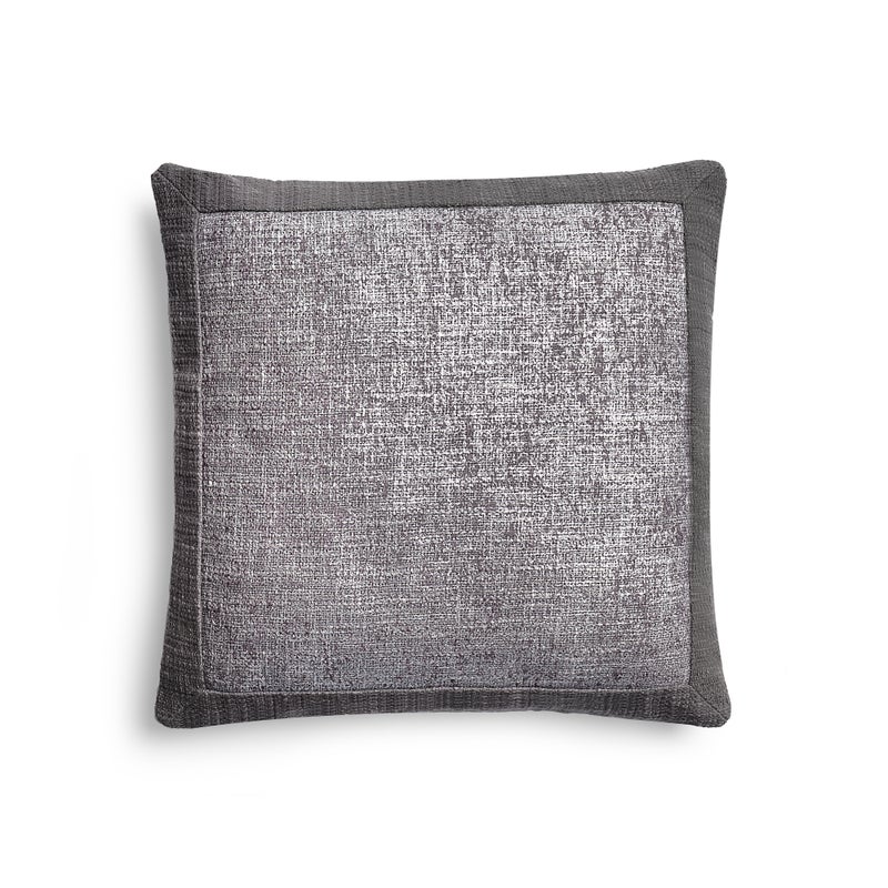 Michael Aram After The Storm Dec Pillow Charcoal and Silver