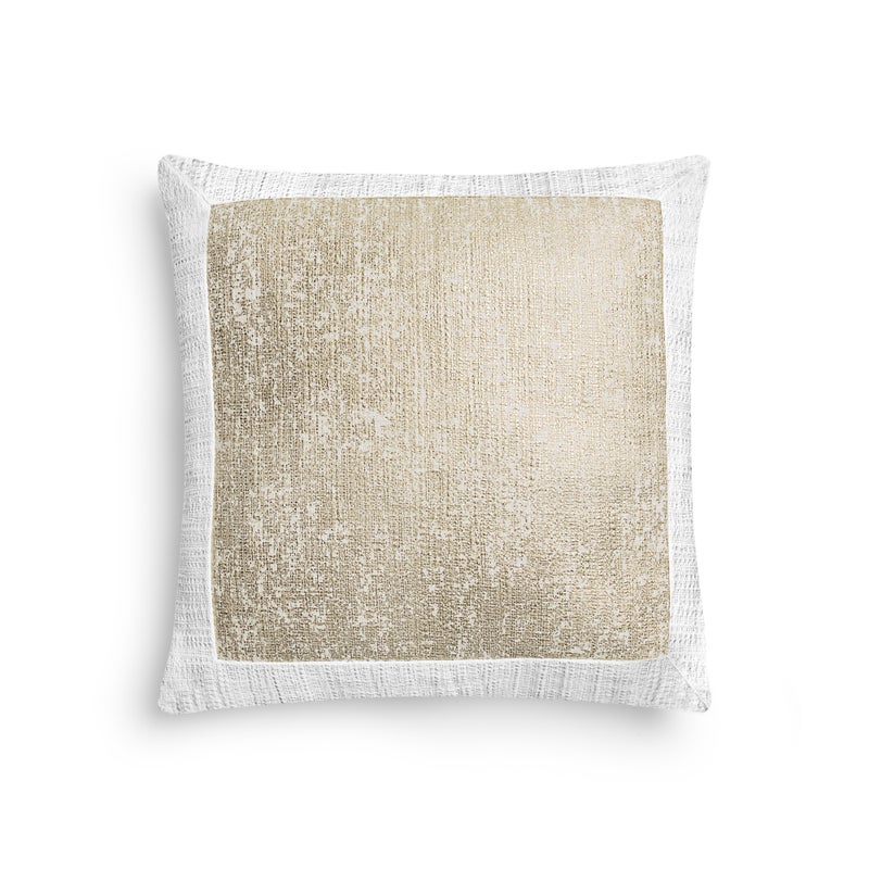 Michael Aram After The Storm Dec Pillow White and Gold