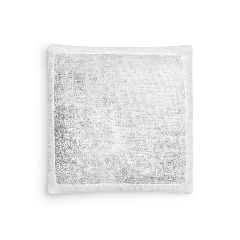 Michael Aram After The Storm Dec Pillow White and Silver