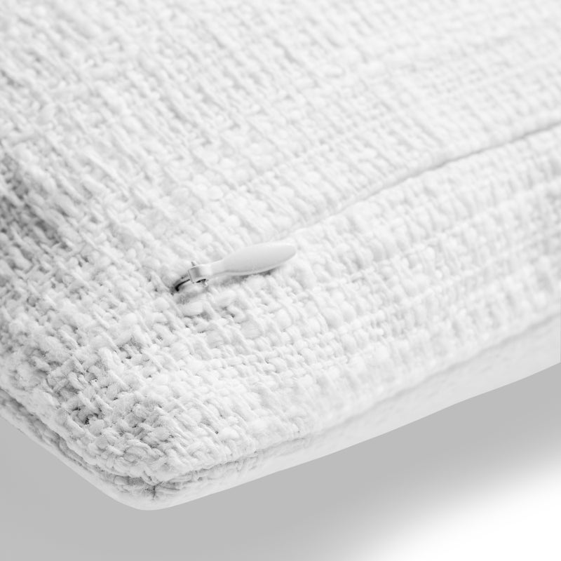 Michael Aram After The Storm Dec Pillow White and Silver