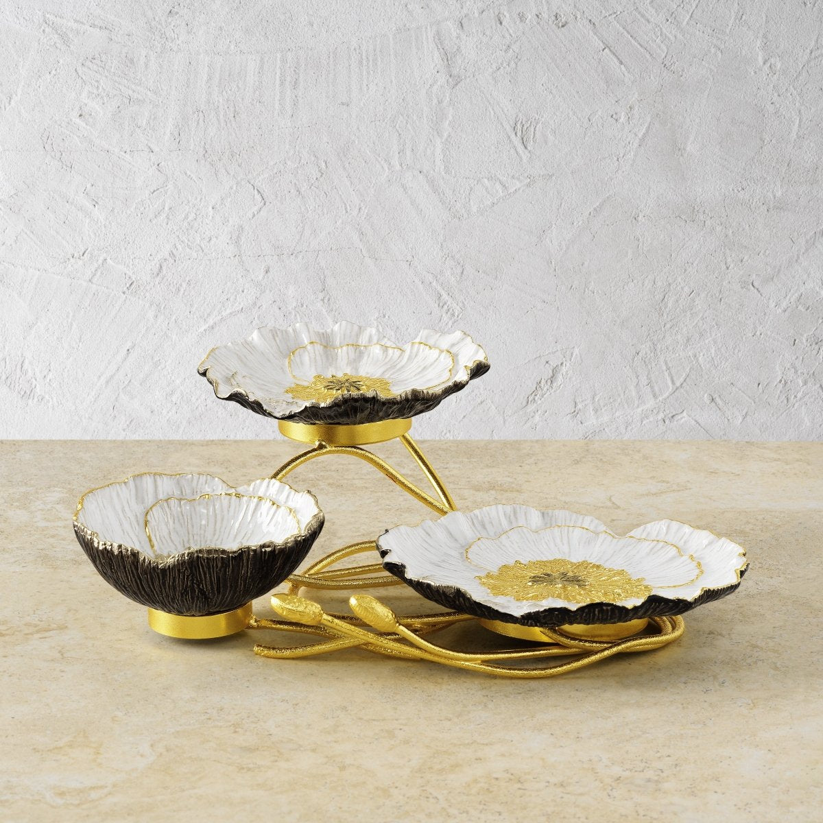Michael Aram Anemone 3 - Tier Dish