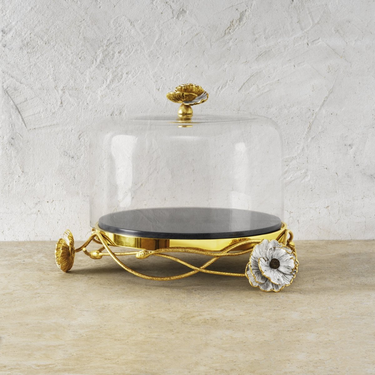 Michael Aram Anemone Cake Stand with Dome