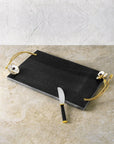 Michael Aram Anemone Cheese Board with Knife