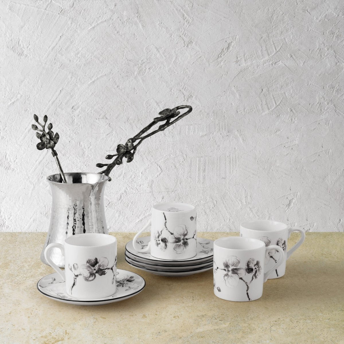 Michael Aram Black Orchid Demitasse