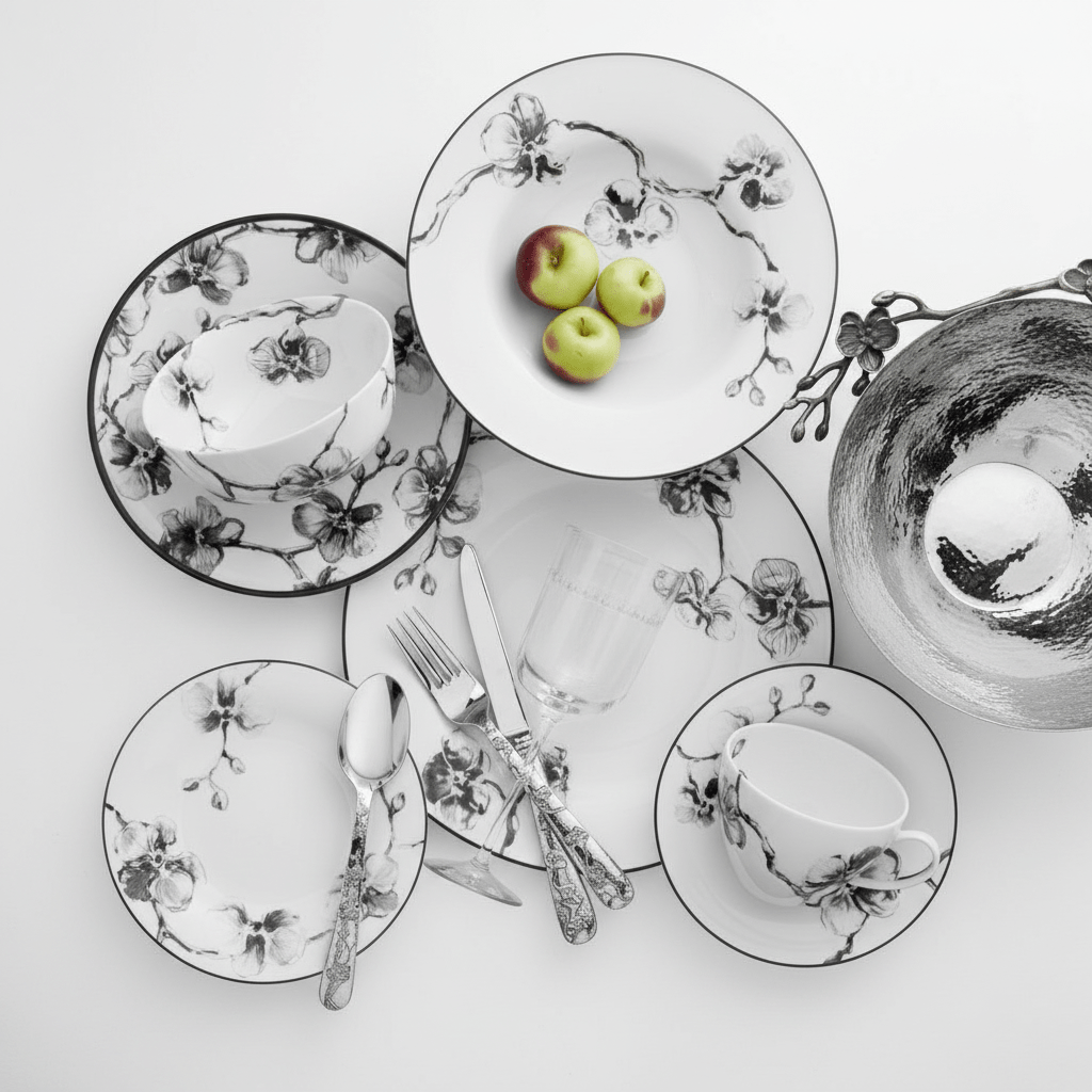 Michael Aram Black Orchid Dinnerware