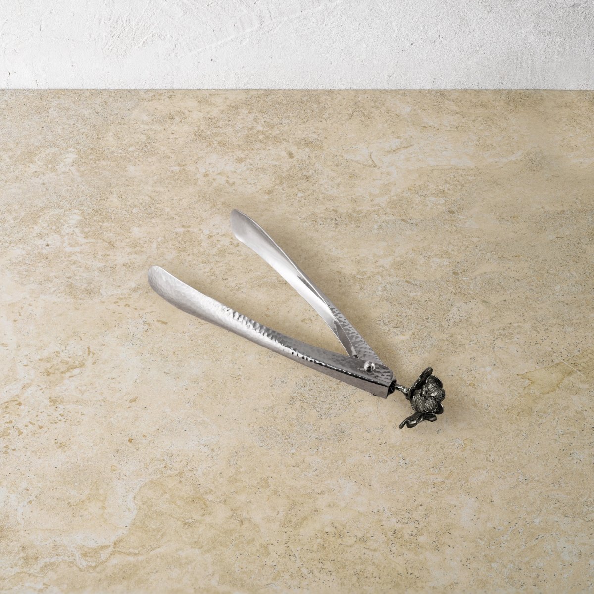 Michael Aram Black Orchid Lock Spring Tongs