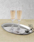 Michael Aram Black Orchid Oval Platter