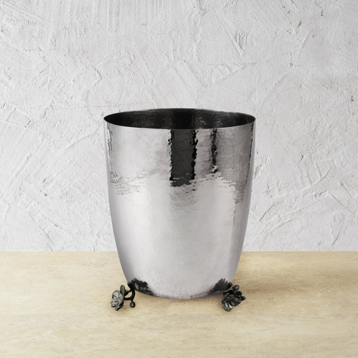 Michael Aram Black Orchid Waste Basket