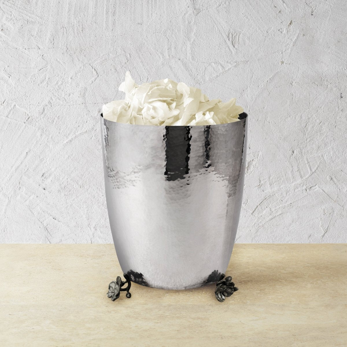 Michael Aram Black Orchid Waste Basket