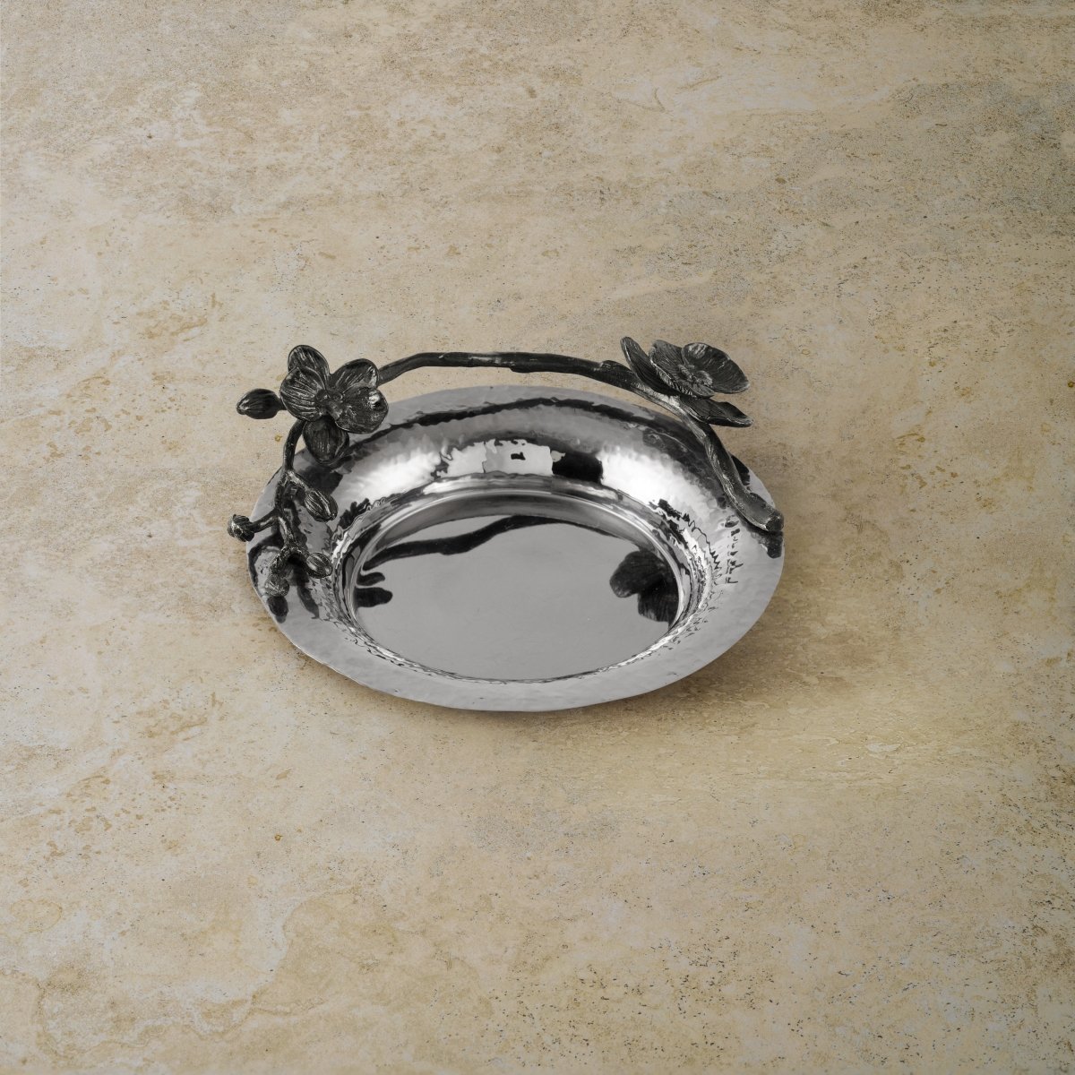 Michael Aram Black Orchid Wine Coaster