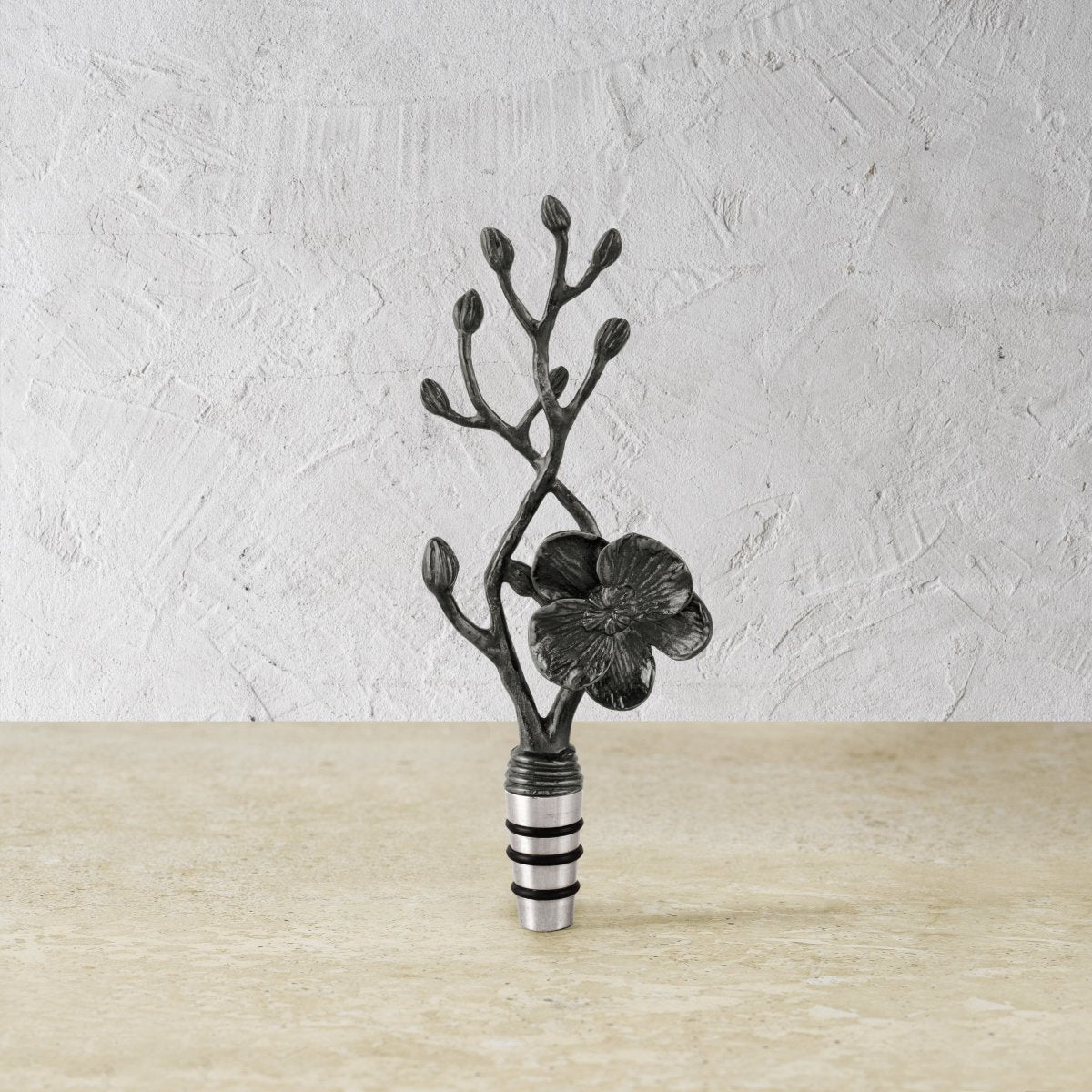 Michael Aram Black Orchid Wine Stopper