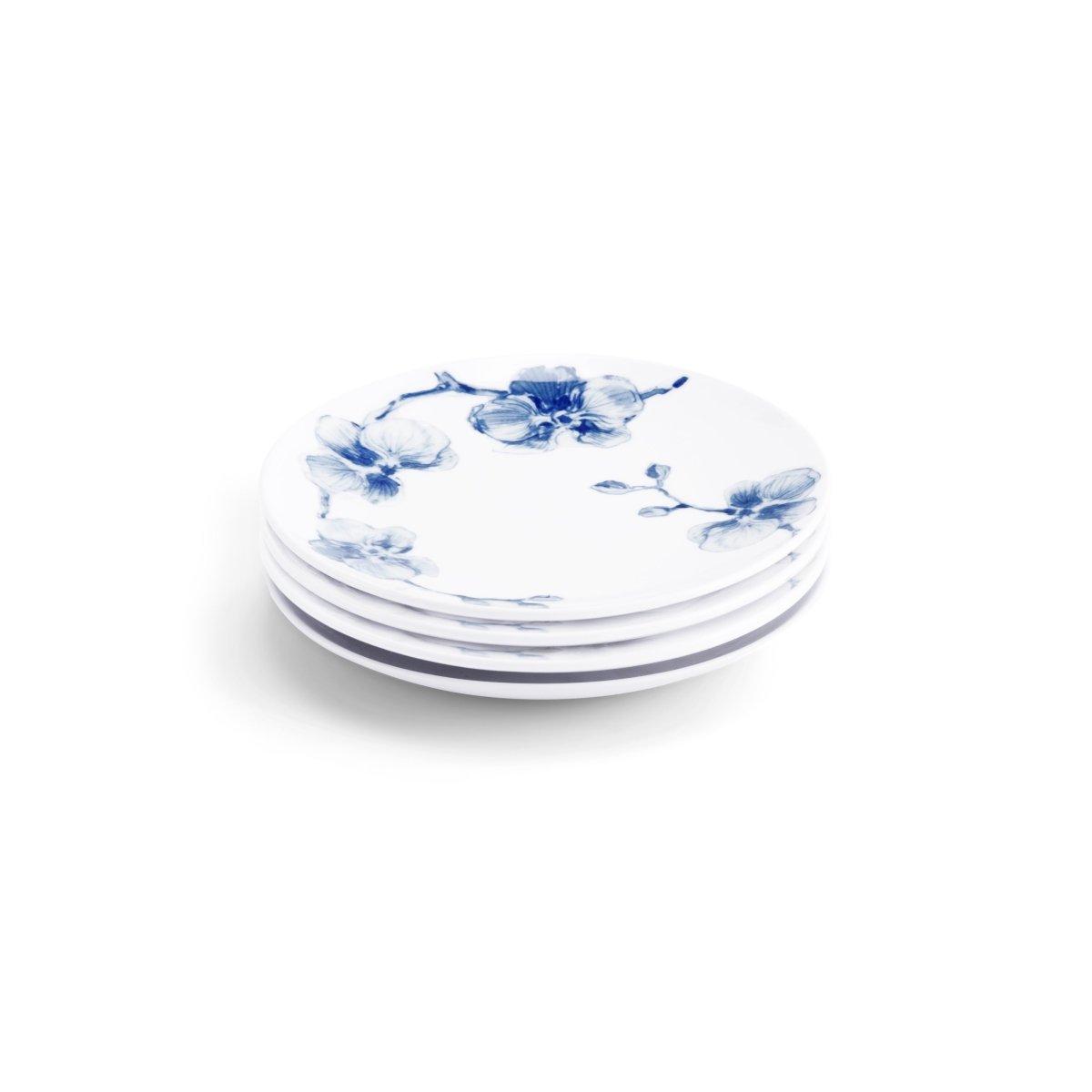 Michael Aram Blue Orchid Tidbit Plate Set