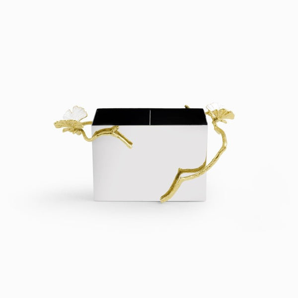 Michael Aram Butterfly Gingko Gold Cutlery Holder