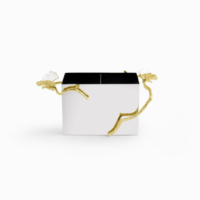 Michael Aram Butterfly Gingko Gold Cutlery Holder