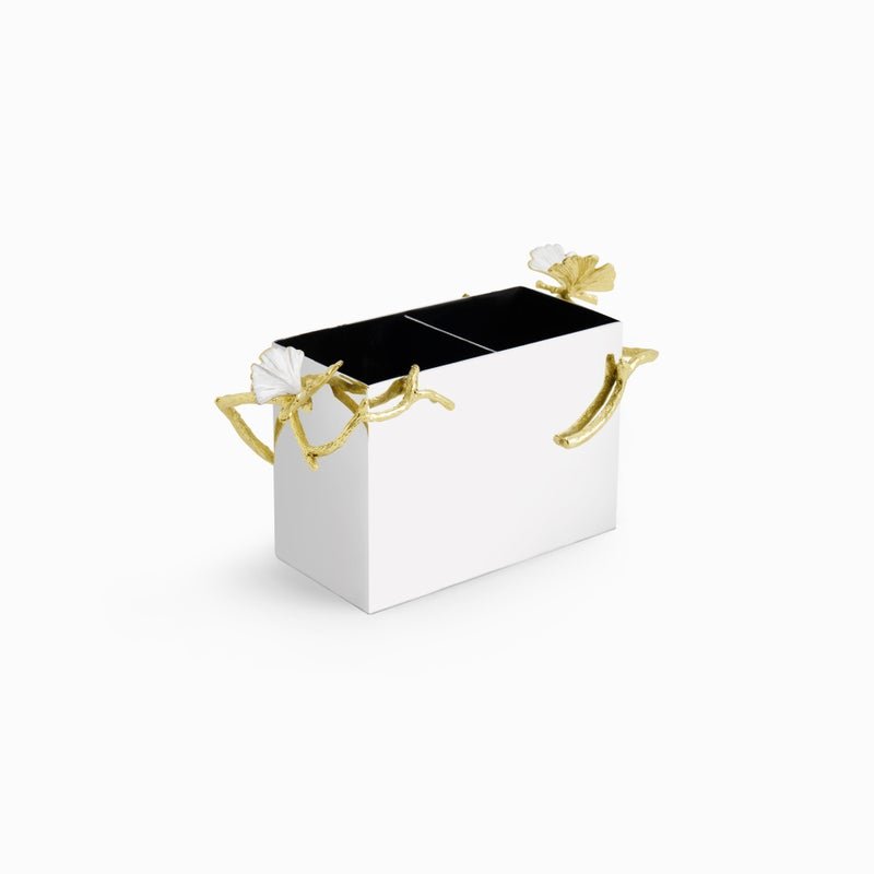 Michael Aram Butterfly Gingko Gold Cutlery Holder
