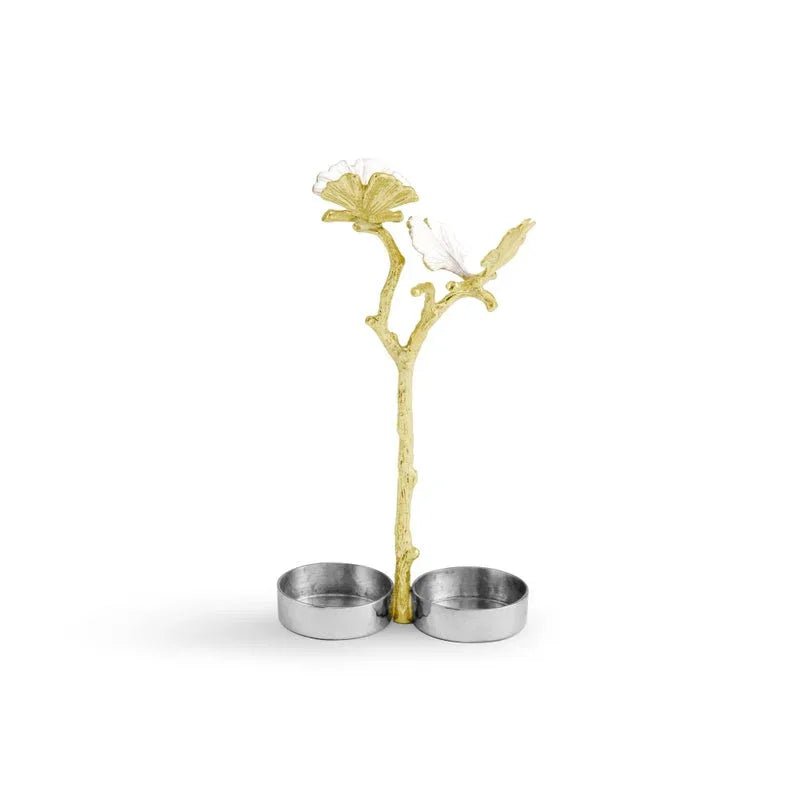Michael Aram Butterfly Gingko Gold Salt & Pepper Shaker Set