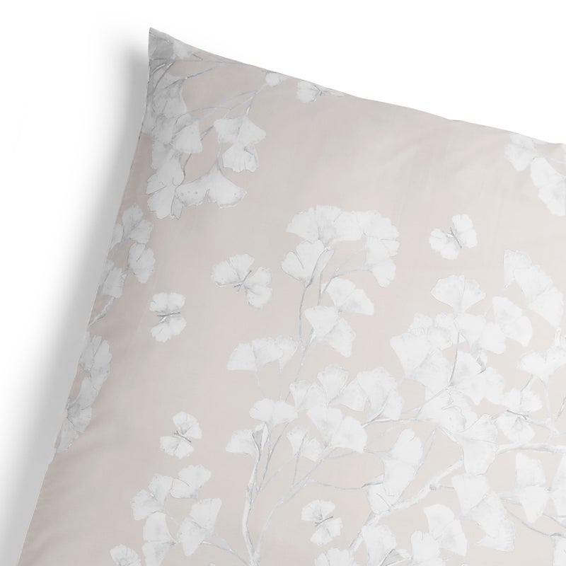 Michael Aram Butterfly Ginkgo Euro Shams - Stone and White