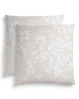 Michael Aram Butterfly Ginkgo Euro Shams - Stone and White