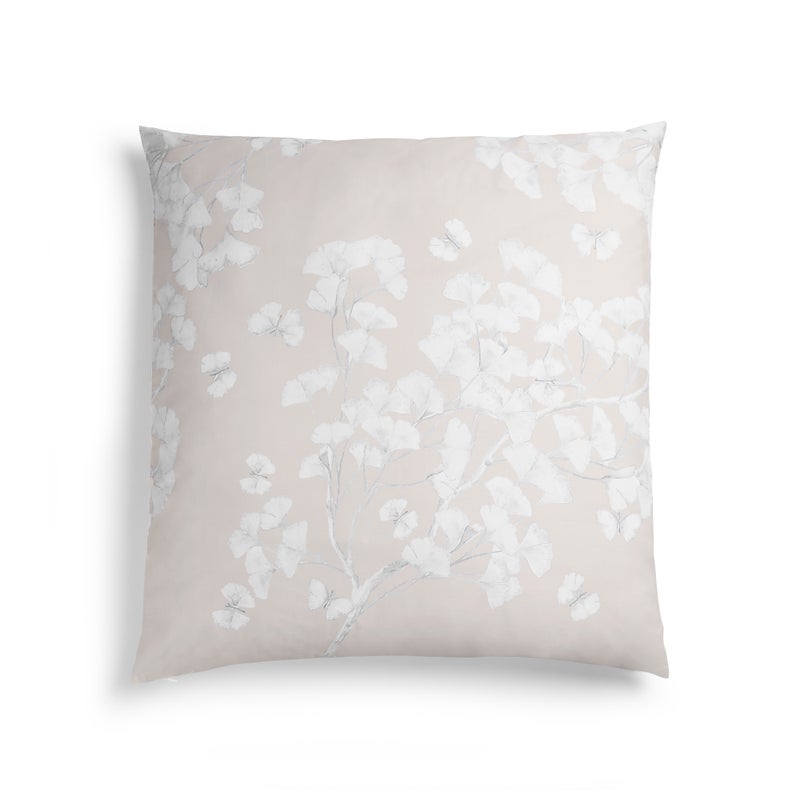 Michael Aram Butterfly Ginkgo Euro Shams - Stone and White
