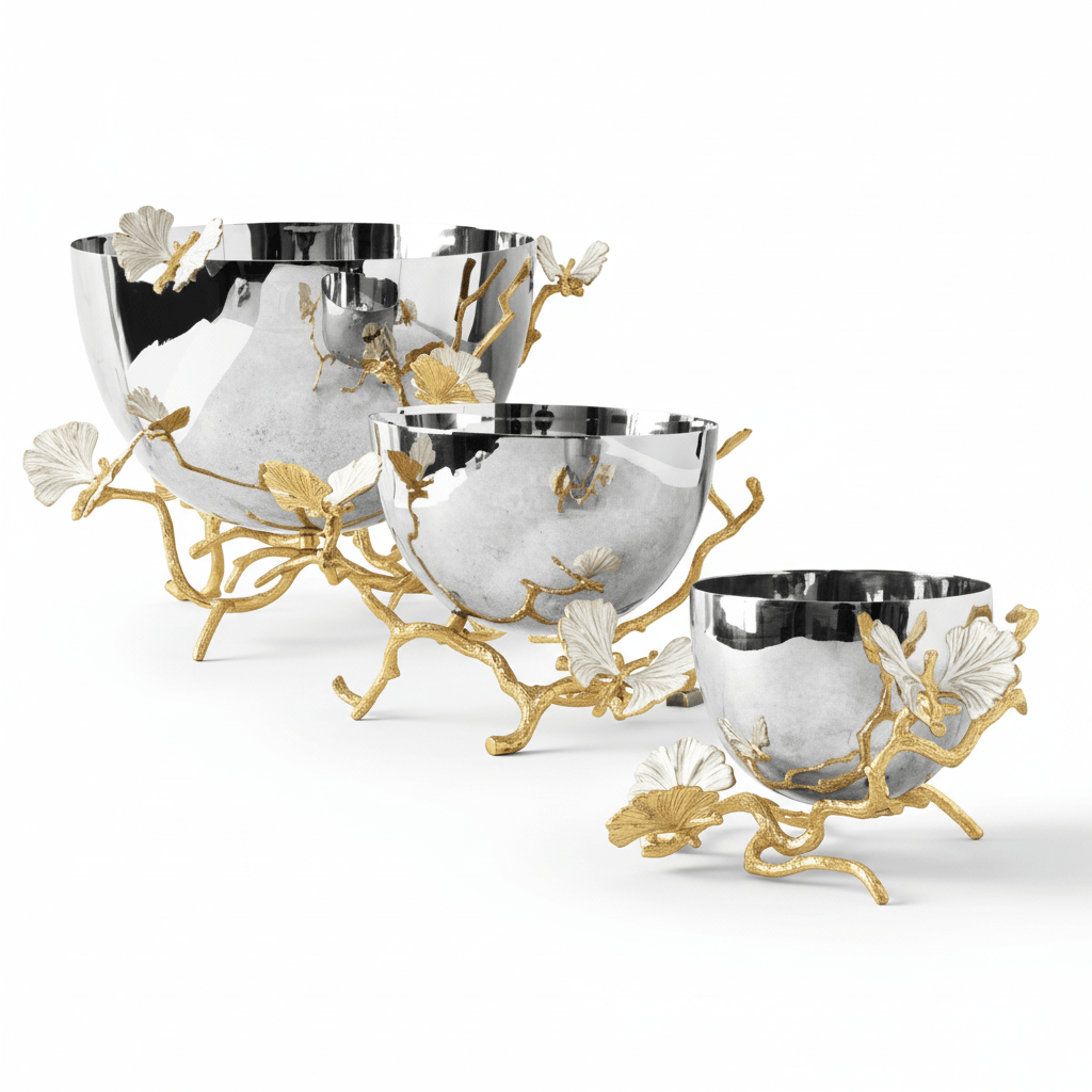 Michael Aram Butterfly Ginkgo Gold Bowl