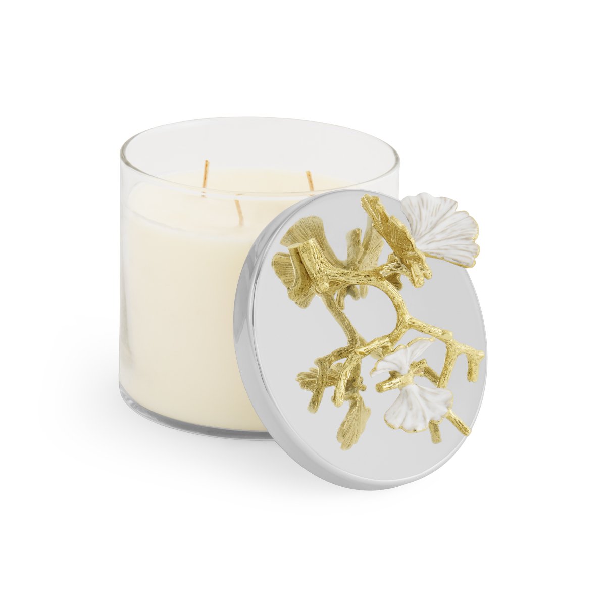 Michael Aram Butterfly Ginkgo Gold Candle